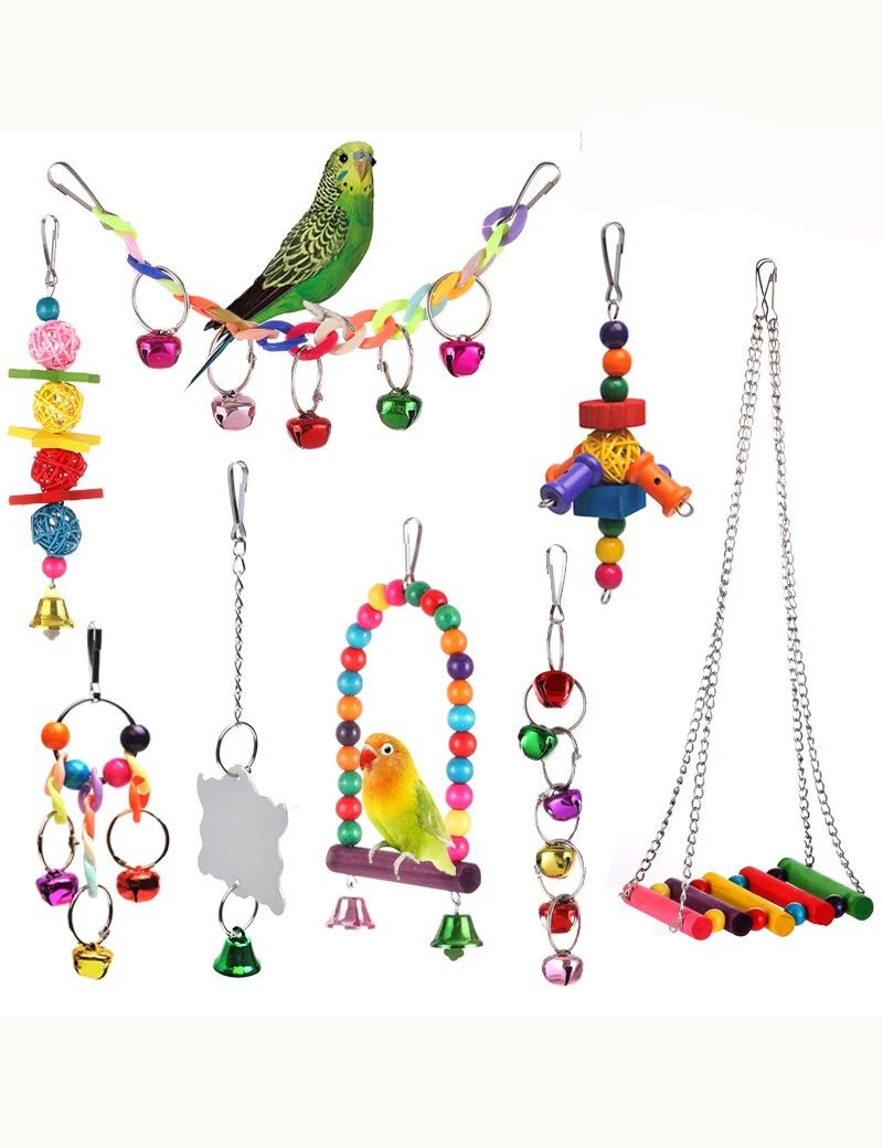 Parrot play Toy Beads