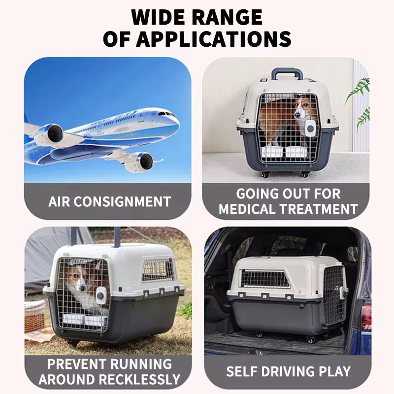 Pet Travel Crate Carrier - Image 5